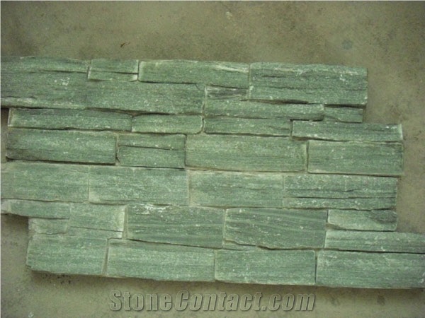 China Green Slate Wall Veneer