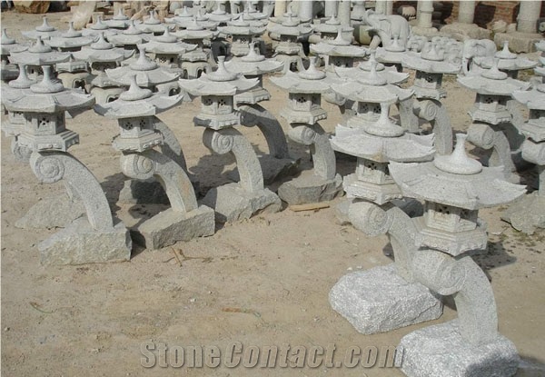 Grey Granite Lanterns