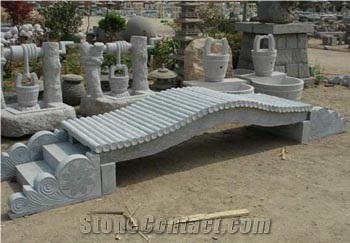G654 Grey Granite Stone Bridge