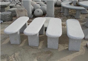 White Granite Bench