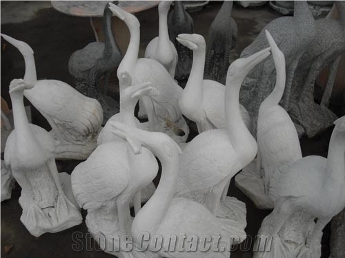White Marble Sculpture