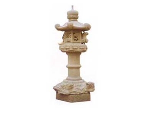 Yellow Granite Lantrens,Lamp