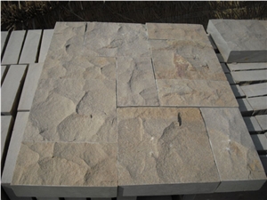 Yellow Sandstone Mushroom Stone