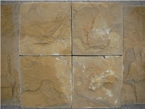 Yellow Sandstone Mushroom Stone