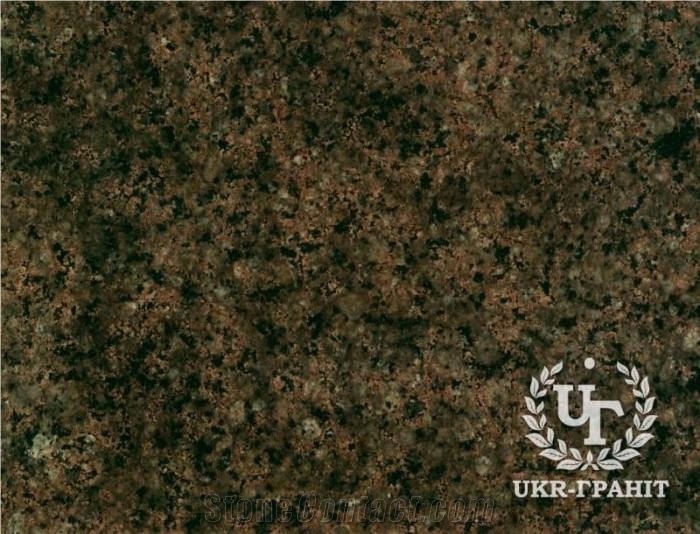 Ukrainian Autumn Granite Slabs & Tiles, Ukraine Brown Granite