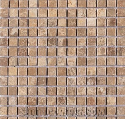 Emperador Light Marble Mosaic
