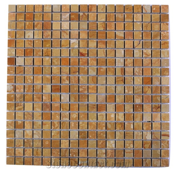 Imperial Gold Mosaic ( N1.15-07-P), Yellow Marble Mosaic