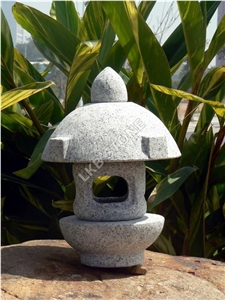 Grey Granite Lantern