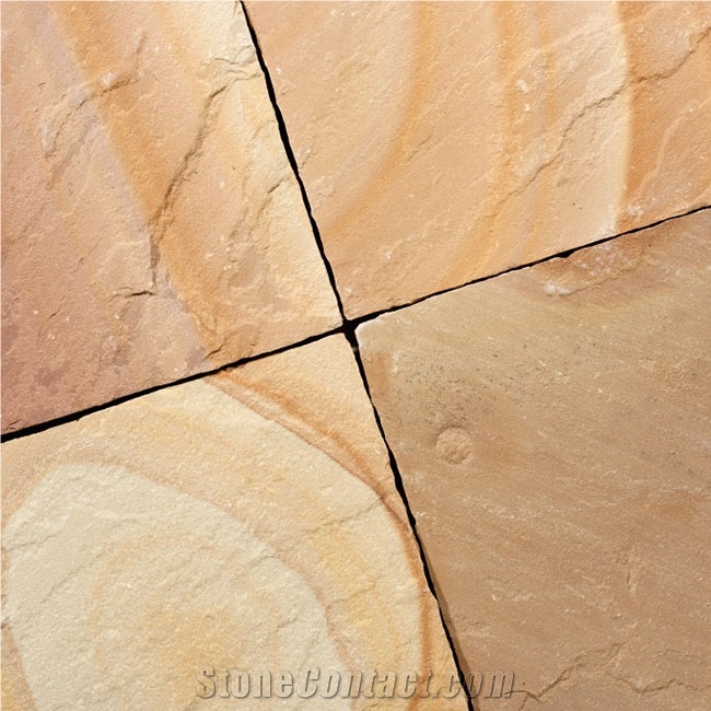 Modak Sandstone Slabs & Tiles, India Brown Sandstone