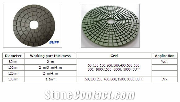 Flexible Polishing Pads