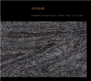 Srikakulam Blue Granite Slabs & Tiles, India Blue Granite