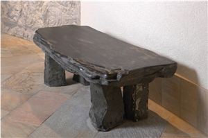 China Black Basalt Bench