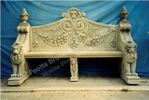 Straight Bench with Back
