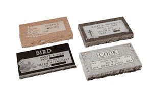 Granite Flat Markers