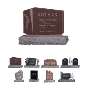 New Design Red Granite Monuments