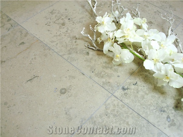 Jura Blue Limestone Tiles - Honed
