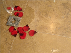 Noce Travertine Tiles - Honed Filled