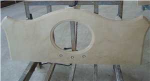 Beige Marble Bathroom Vanity Tops, New Beige Stone Bath Countertops with One Sinks & Basin Beige Marble Bathroom Vanity Tops, New Beige Stone Bath Countertops with One Sinks & Basin