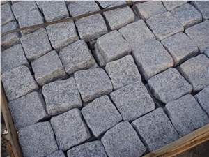 Grey Granite Tumbled Cobble Stone