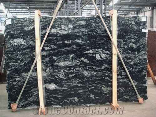 Blue Fantasy Granite Slab, Brazil Blue Granite