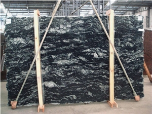 Blue Fantasy Granite Slab, Brazil Blue Granite
