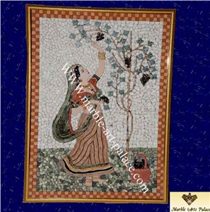 Sandstone Mosaic Picture,Art Work