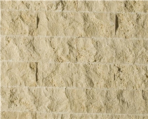 Medium Travertine Split Face Wall Panel