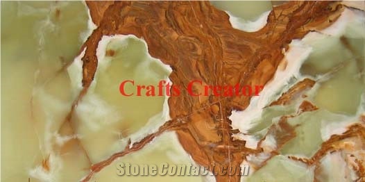 Green Onyx Tiles Slabs and Blocks