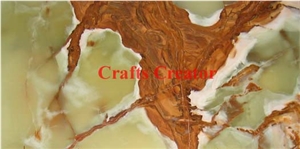 Green Onyx Tiles Slabs and Blocks