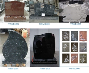 Granite Headstone Monuments from China Granite Headstone Monuments from China