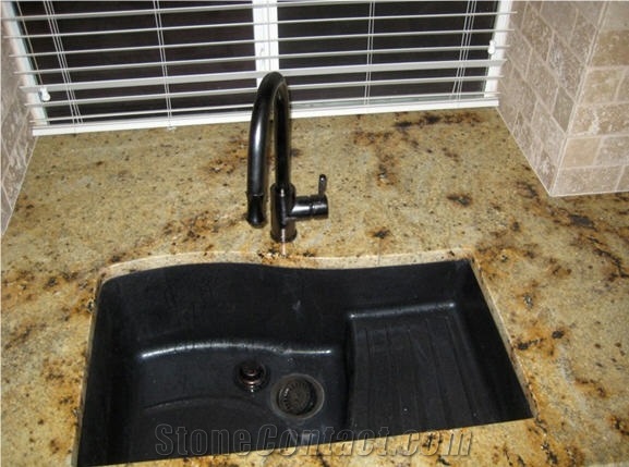 Sucuri Persa Yellow Granite Countertops