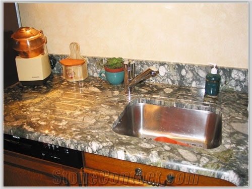 Green Marinace Granite Countertop
