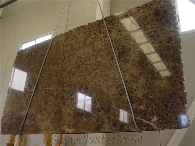 Dark Emperador Marble Slab, Spain Brown Marble