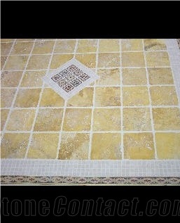 Light Travertine Floor Tiles