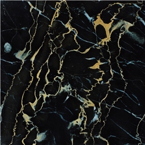 Nero Portoro Marble Slabs & Tiles