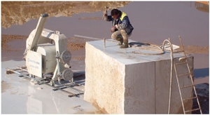 Vratza Limestone Blocks, Bulgaria Beige Limestone