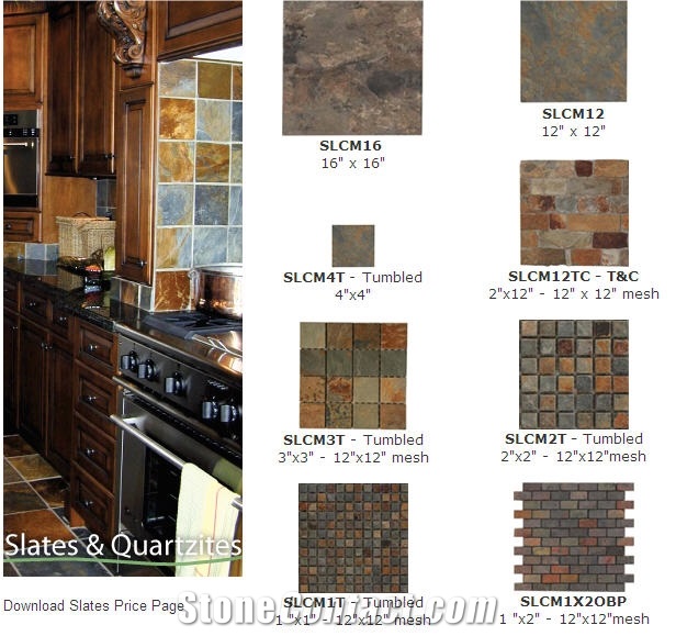 Slate China Multicolor