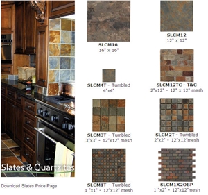 Slate China Multicolor