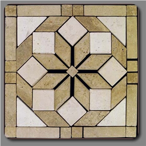 Tumbled Travertine Mosaic