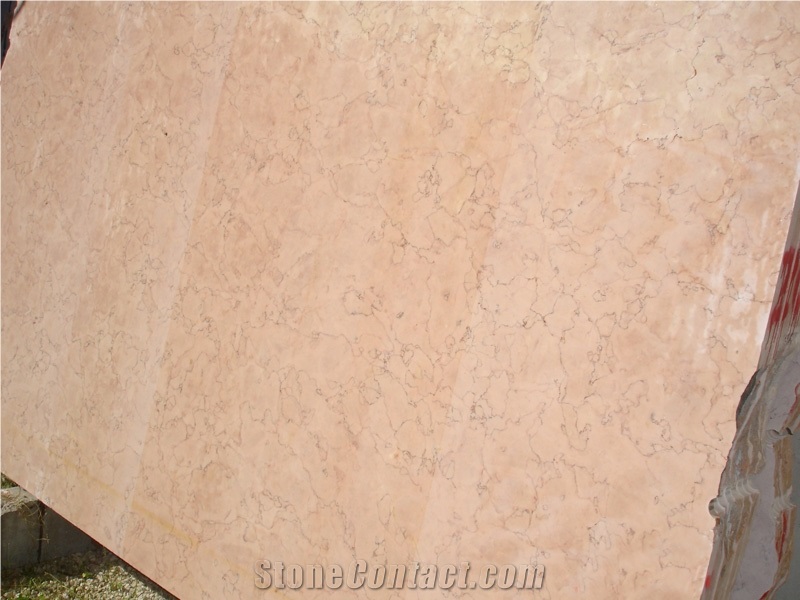 Rosa Delicato Marble Slabs, Blocks