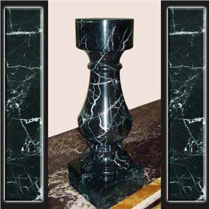 Green Marble Balustrades and Railings