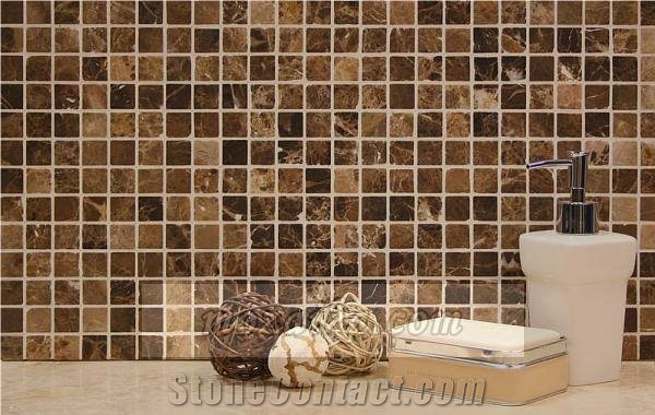 Brown Marble Mosaic