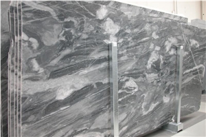 Bardiglio Imperiale Marble Slabs, Italy Grey Marble