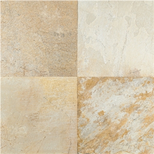 Golden White Quartzite Slabs & Tiles, China Beige Quartzite