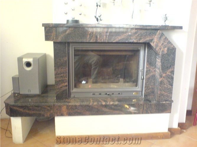 Paradiso Granite Fireplace