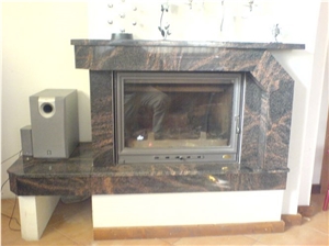 Paradiso Granite Fireplace