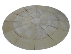 Lalitpur Yellow Patio Sets, Sandstone