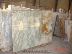 Blue Onyx Slabs