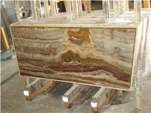 Tanzania Multicolor Onyx Slab