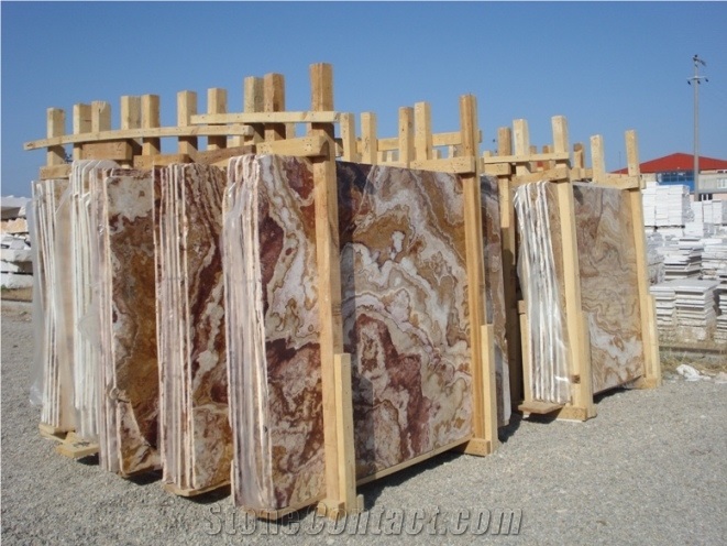 Aegean Pearl Onyx Slabs